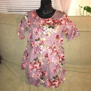 short sleeve casual medium maternity shirt